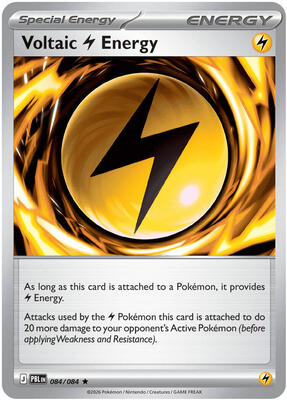 Voltaic Lightning Energy 084/084 - Pitch Black - Holo